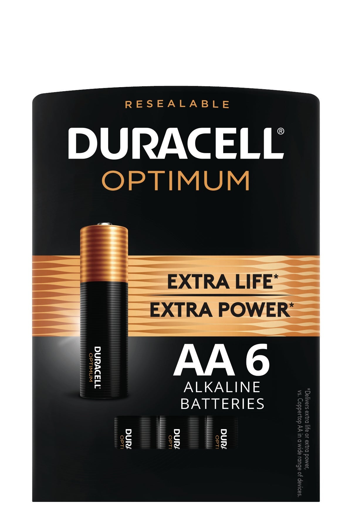 Duracell Alkaline Optima Aa 6 Part; 6 Each; 4 Per Box; 6 Per Case - High Mart Wholesale