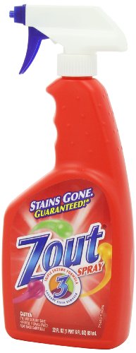 Dial Zout Laundry Stain Remover Spray Bottle; 22 Fluid Ounces; 12 Per Case