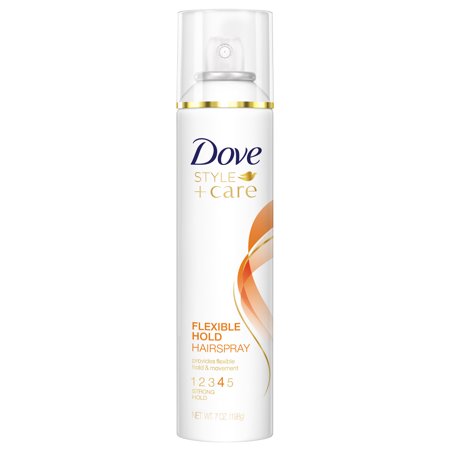 Dove Hair Spray Strength & Shine Flexible Hold; 7 Fluid Ounce; 3 Per Box; 4 Per Case