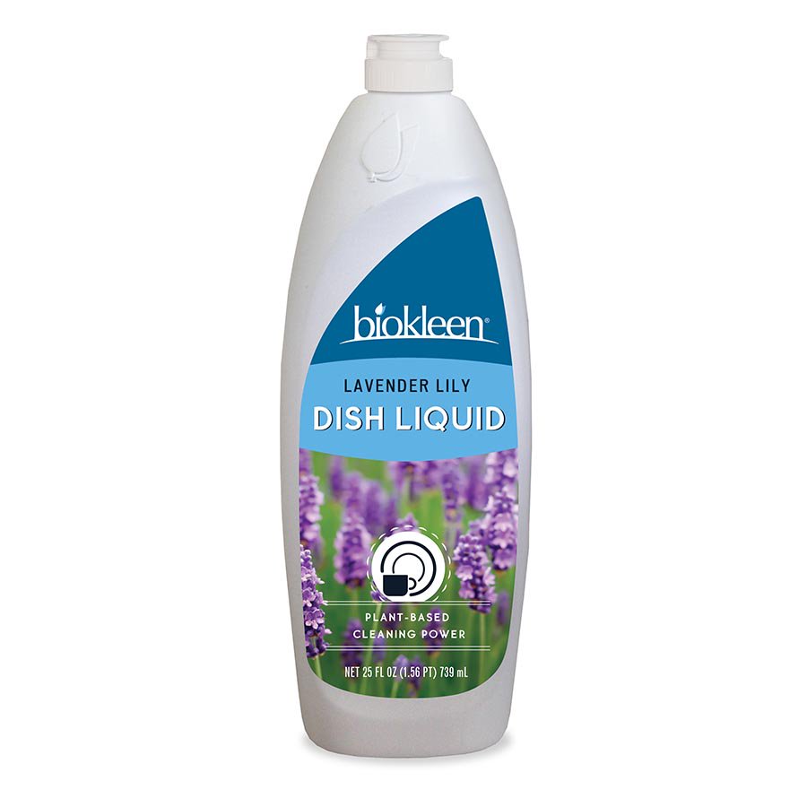 Biokleen Hand Dish Washing Liquid Lavender Lily; 25 Fluid Ounce; 6 Per Case - High Mart Wholesale