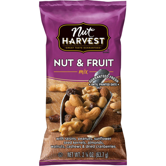 Frito Lay Nuts & Seeds Fruit Nut; 2.25 Ounces; 48 Per Case