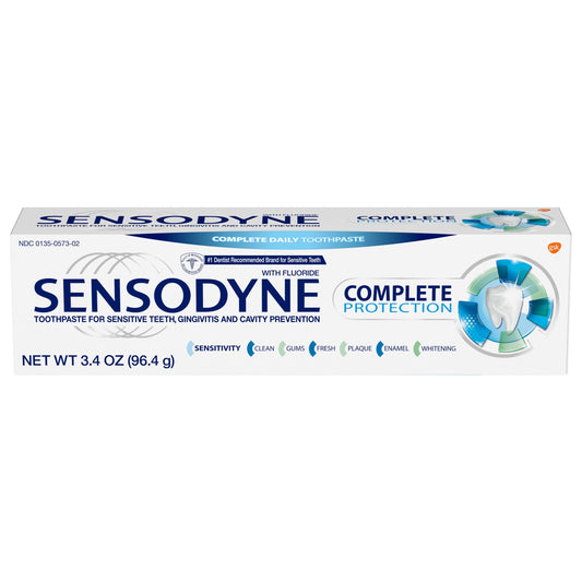 Sensodyne Complete Regular; 3.4 Ounces; 6 Per Box; 2 Per Case