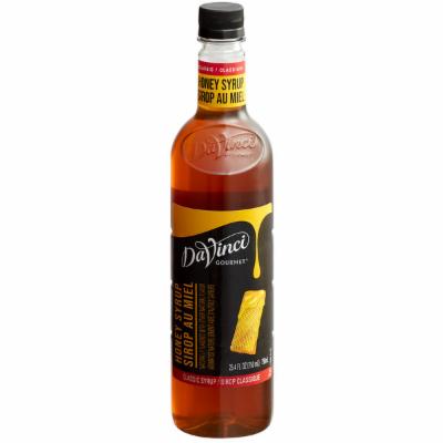 Davinci Gourmet Syrup Honey; 750 Milileter; 4 Per Case - High Mart Wholesale