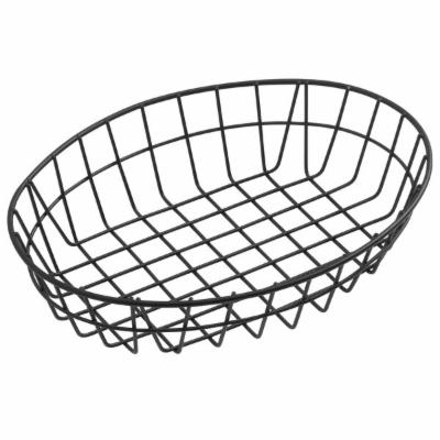 American Metalcraft Wire Oval Basket Black; 1 Each - High Mart Wholesale