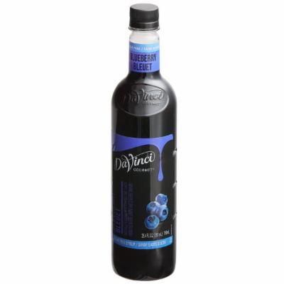 Davinci Gourmet Gourmet Sugar Free Blueberry Syrup; 750 Milileter; 4 Per Case - High Mart Wholesale