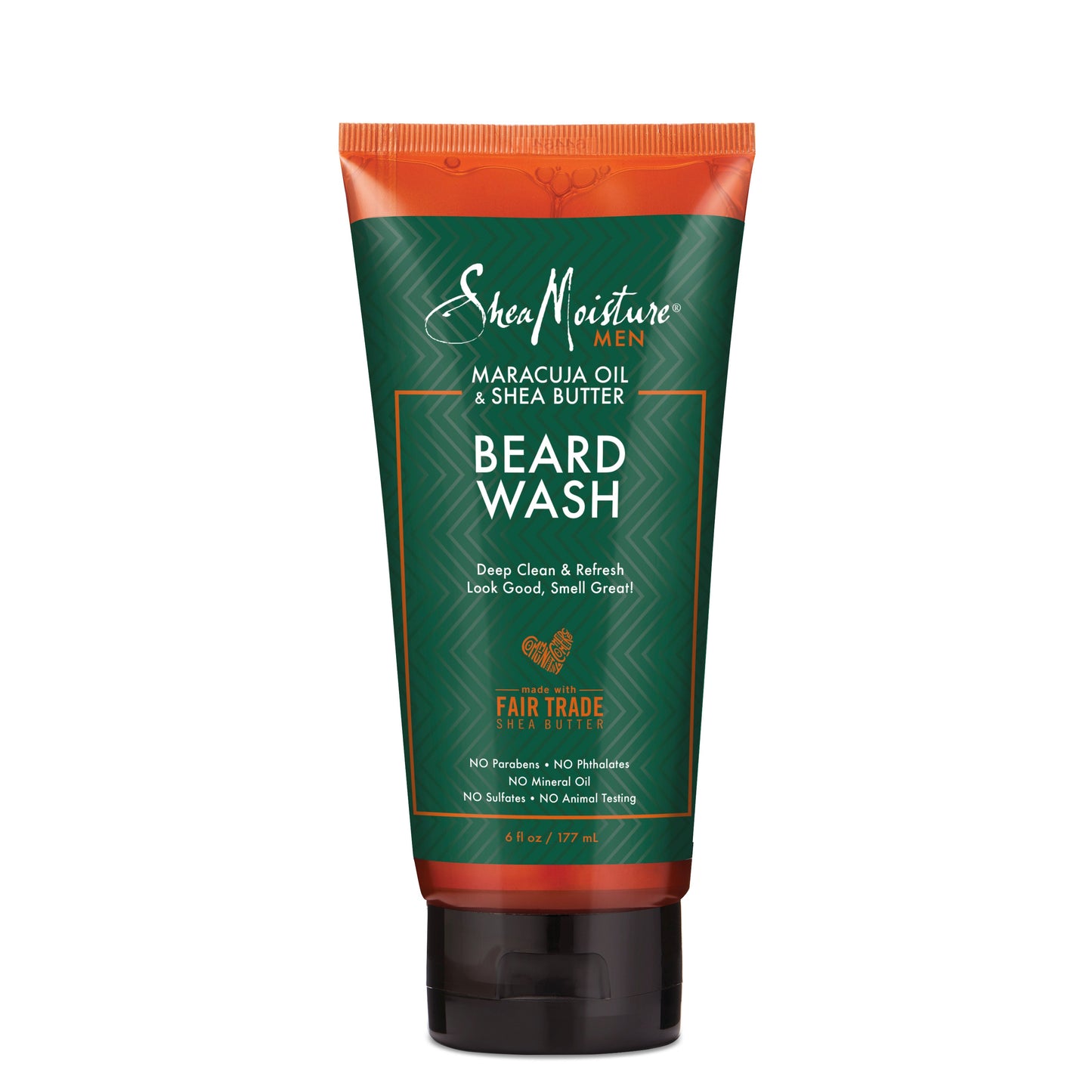 Shea Moisture Maracuja Oil Shea Butter Beard Wash Deep Clean Refill; 6 Fluid Ounces; 3 Per Box; 8 Per Case - High Mart Wholesale