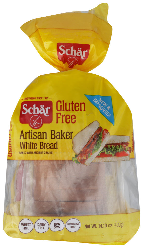 Schar Gluten Free Artisan White Sourdough Bread; 14.1 Ounce; 8 Per Case - High Mart Wholesale