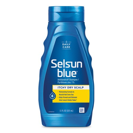 Selsun Blue Itchy Dry Scalp Dandruff Shampoo; 11 Fluid Ounce; 6 Per Box; 4 Per Case