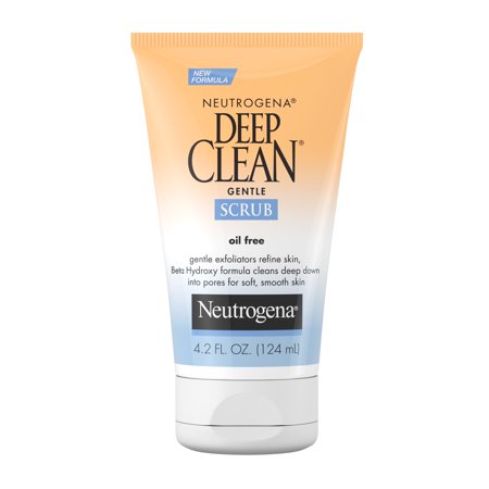 Neutrogena Deep Clean Gentle Scrub; 4.2 Fluid Ounces; 3 Per Box; 4 Per Case