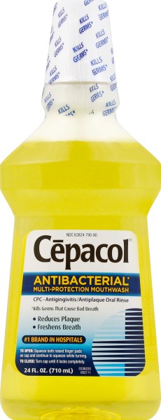 Cepacol Mouthwash Gold Antibacterial; 24 Fluid Ounce; 6 Per Case