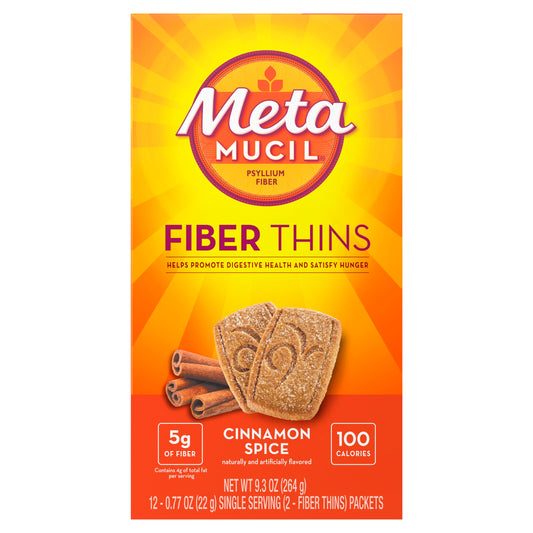 Metamucil Cinnamon Spice Fiber Wafers; 9.3 Ounces; 4 Per Case