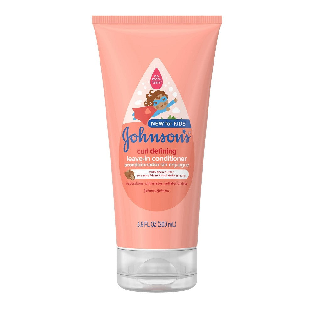 Johnson's Baby Curl Defining Leave In Conditioner; 200 Milliliter Bottle; 200 Milileter; 3 Per Box; 4 Per Case - High Mart Wholesale