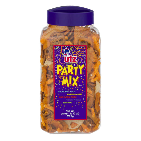 Utz Party Mix Tray; 26 Ounce; 6 Per Case - High Mart Wholesale