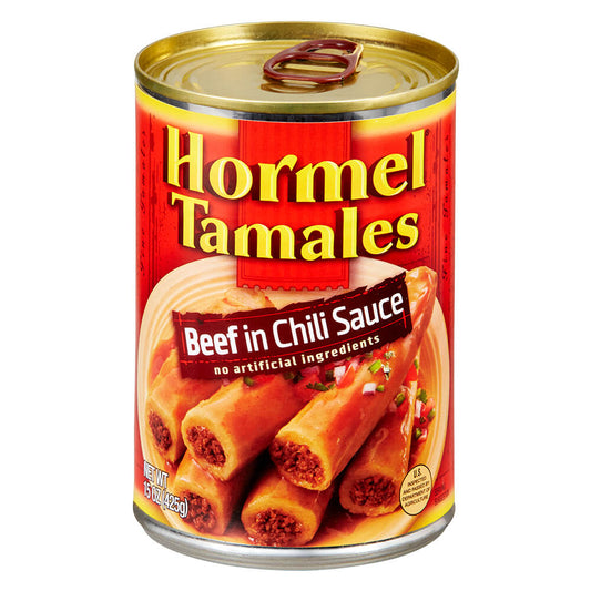 Hormel Beef Tamales; 15 Ounce; 12 Per Case