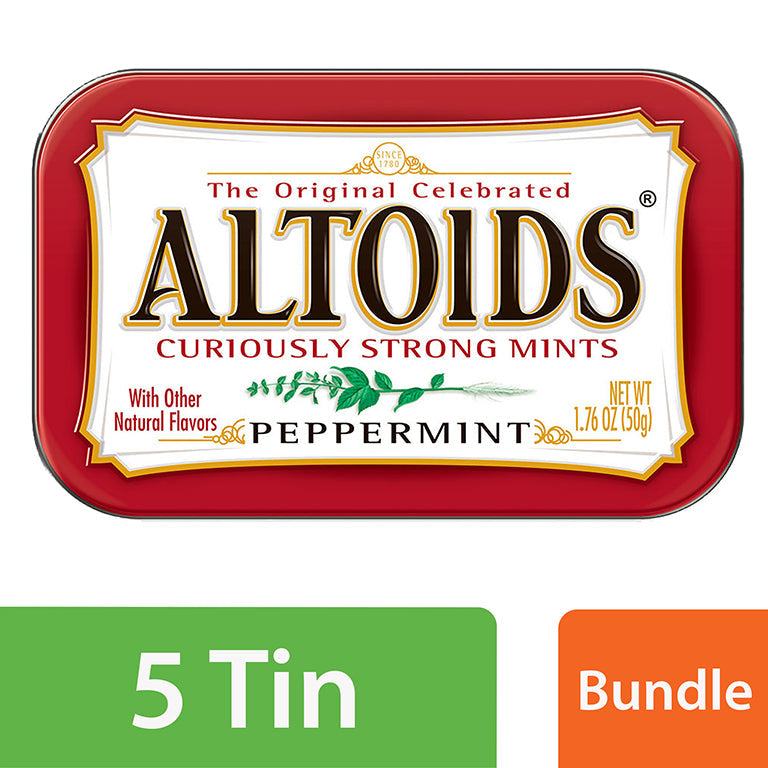 Altoids Single Peppermints; 1.76 Ounces; 12 Per Box; 12 Per Case