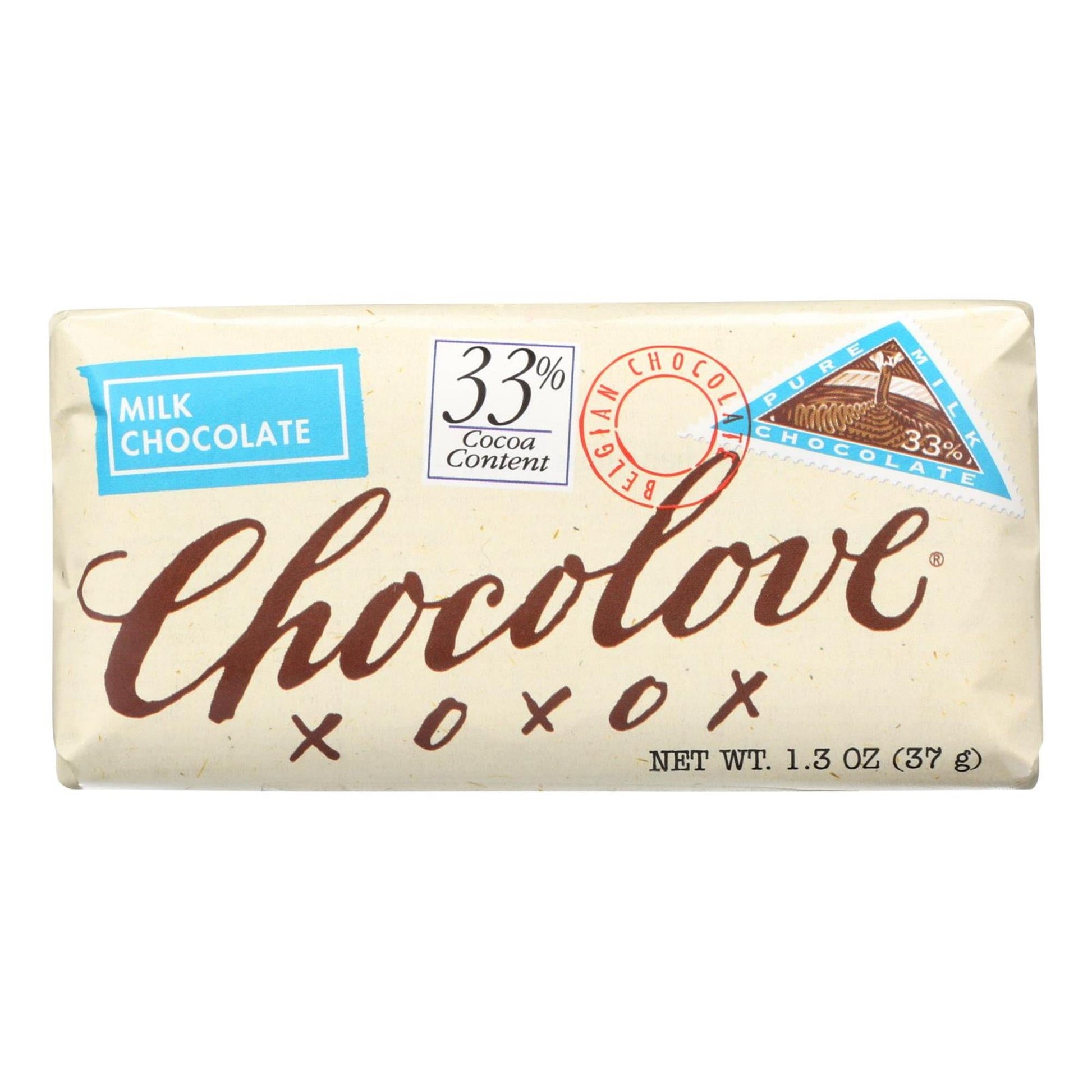 Chocolove Milk Chocolate 1.3 Ounce; 1.3 Ounces; 12 Per Box; 12 Per Case - High Mart Wholesale