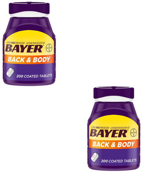 Bayer Back & Body 200Ct; 200 Piece; 4 Per Box; 6 Per Case - High Mart Wholesale