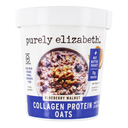 Purely Elizabeth Blueberry Walnut Collagen Oatmeal; 1 Each; 12 Per Case - High Mart Wholesale