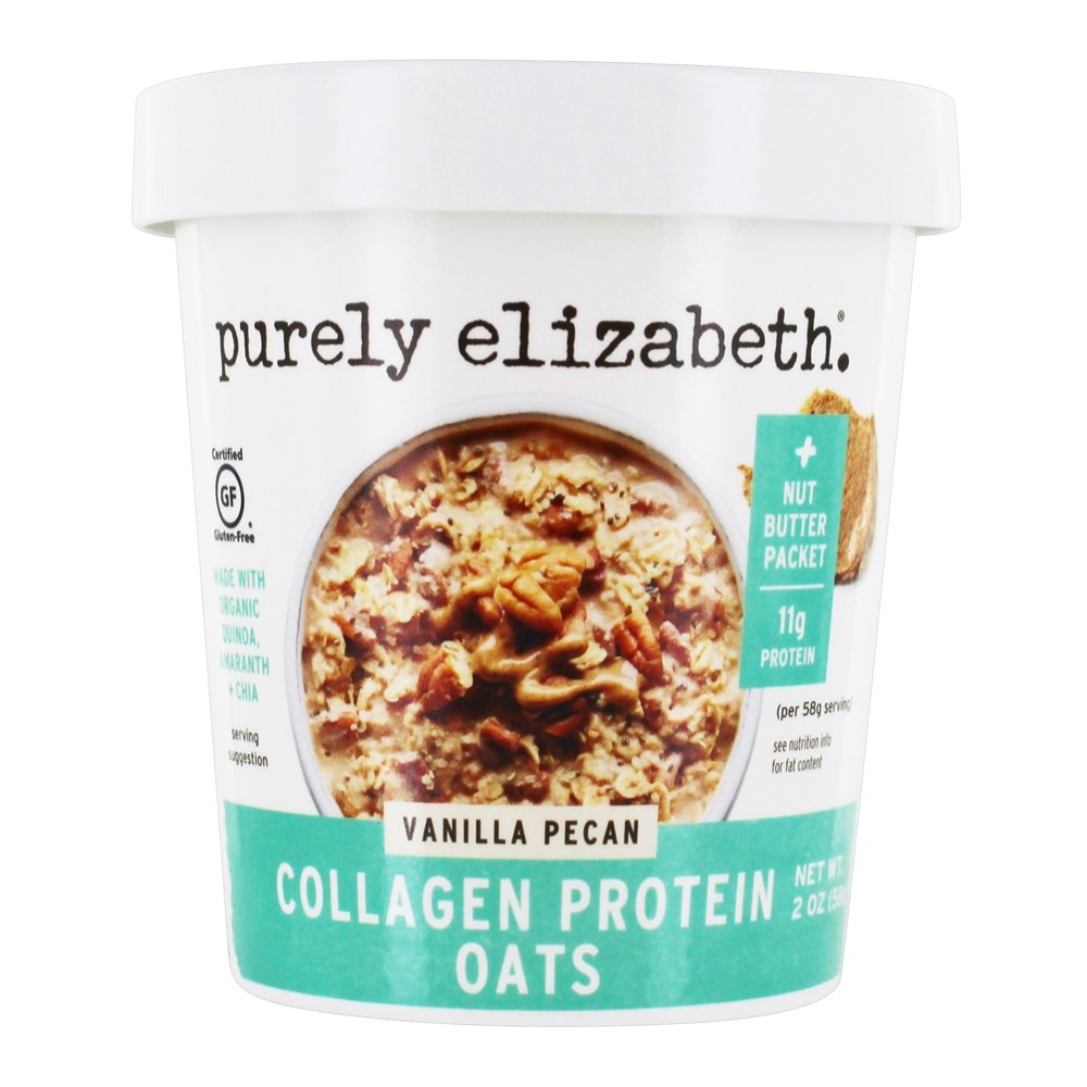 Purely Elizabeth Vanilla Pecan Collagen Oatmeal; 1 Each; 12 Per Case - High Mart Wholesale