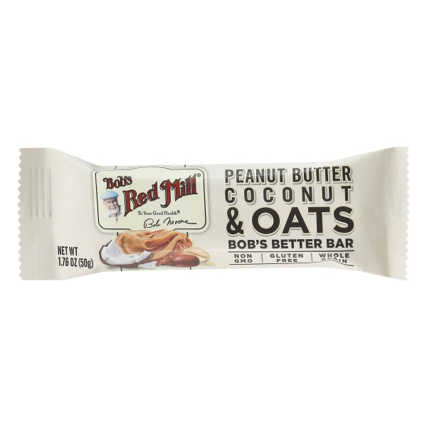 Bob's Red Mill Natural Foods Inc Peanut Butter Coconut And Oats Bar; 1.76 Ounces; 12 Per Box; 12 Per Case