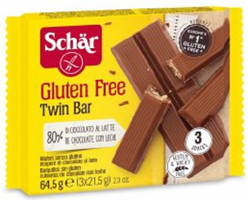 Schar Gluten Free Twin Bar; 2.3 Ounces; 14 Per Case - High Mart Wholesale