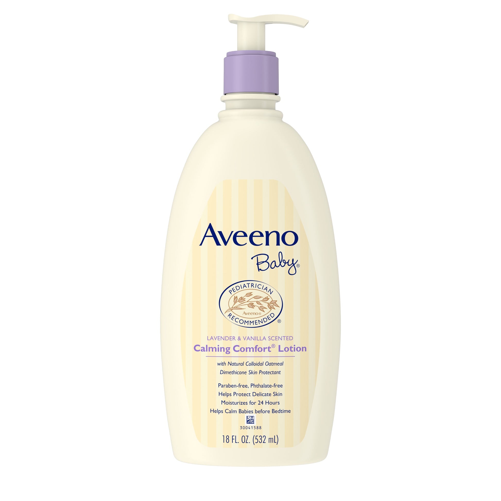 Aveeno Baby Calming Comfort Baby Lotion; 18 Fluid Ounces; 3 Per Box; 4 Per Case - High Mart Wholesale