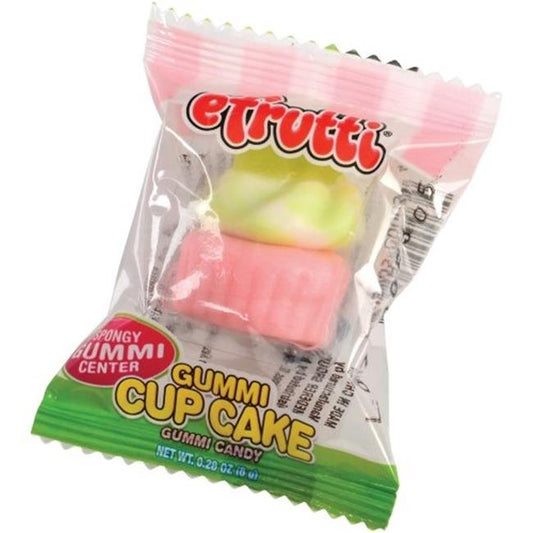 Efrutti Gummi Cupcake; 0.28 Ounces; 60 Per Box; 8 Per Case - High Mart Wholesale