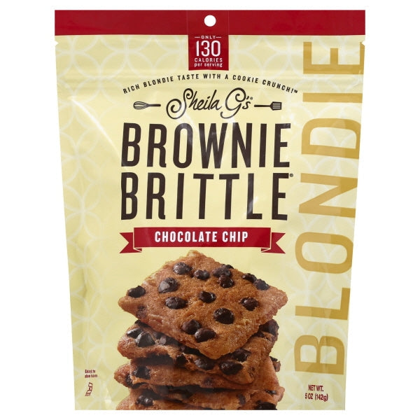 Sheila G's Chocolate Chip Blonde Brownie; 5 Ounces; 12 Per Case - High Mart Wholesale