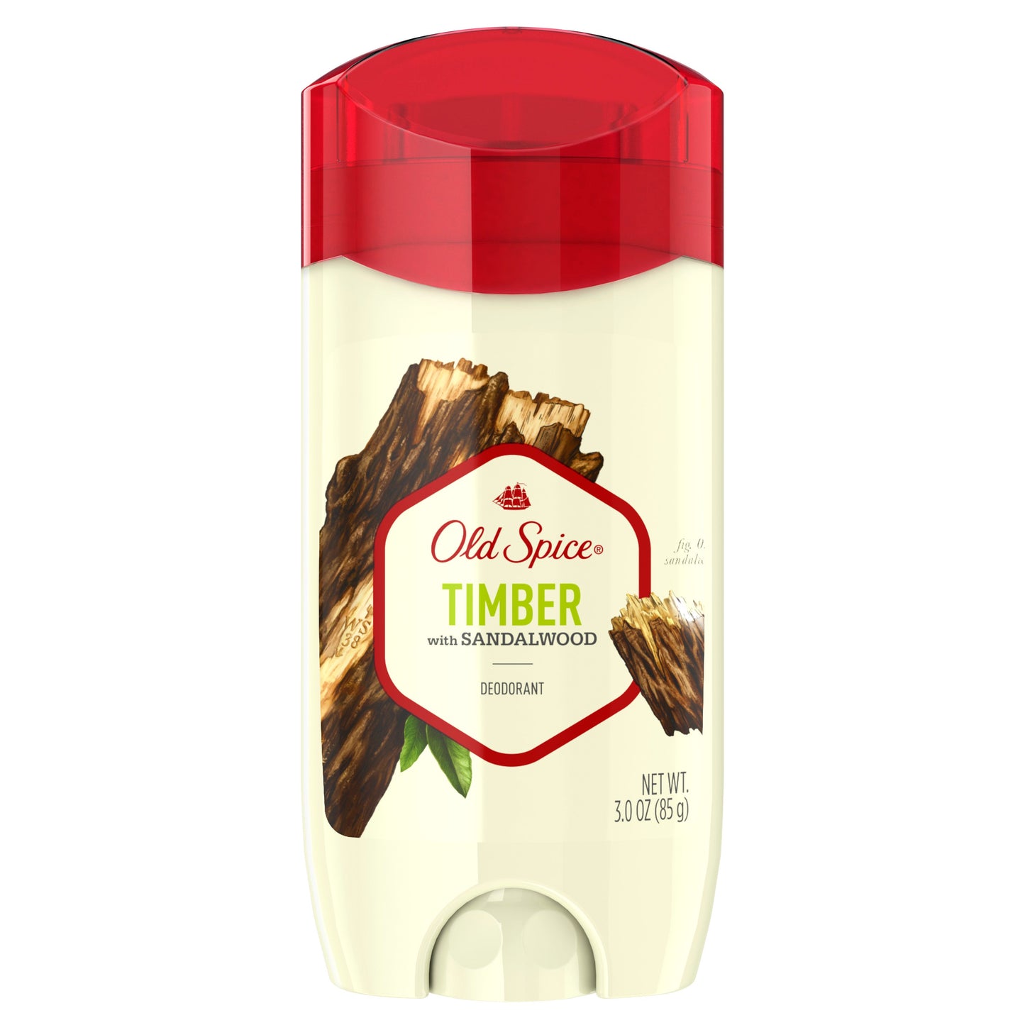 Old Spice Deodorant For Men Timber With Sandalwood Inspired By Nature; 3 Ounces; 3 Per Box; 4 Per Case