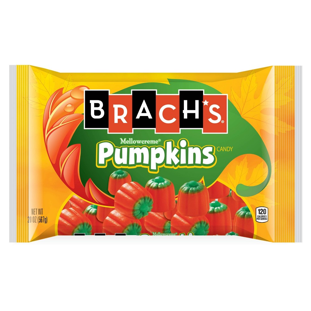 Brachs Pumpkins Candy; 20 Ounces; 24 Per Case - High Mart Wholesale