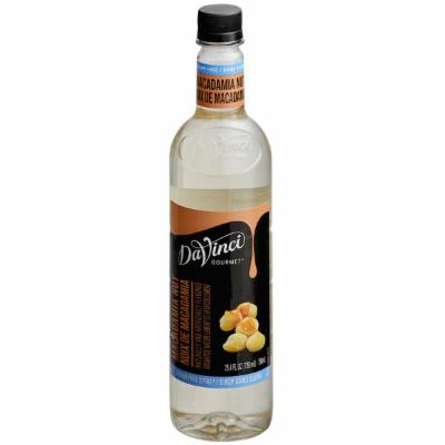 Davinci Gourmet Gourmet Sugar Free Macadamia Syrup; 750 Milileter; 4 Per Case - High Mart Wholesale