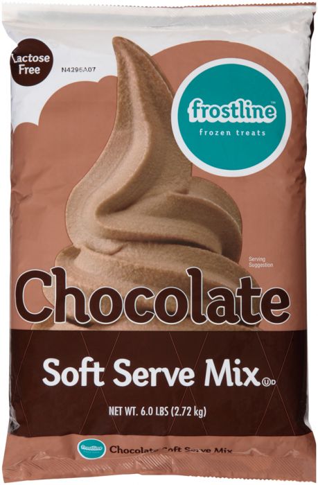 Frostline Chocolate Soft Serve Mix, 6 Pound Bag - High Mart Wholesale