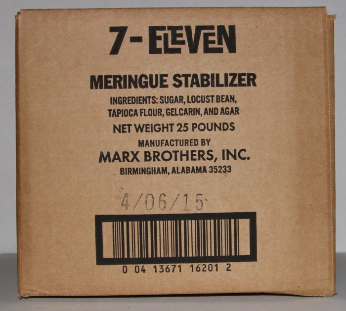Marx Brothers 7-Eleven Meringue Stabilizer; 25 Pounds - High Mart Wholesale