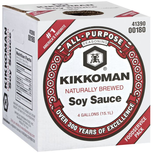 Kikkoman Soy Sauce Bulk; 4 Gallon - High Mart Wholesale