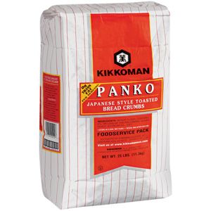 Kikkoman Panko Japanese Style Toasted Bread Crumbs; 25 Pounds - High Mart Wholesale