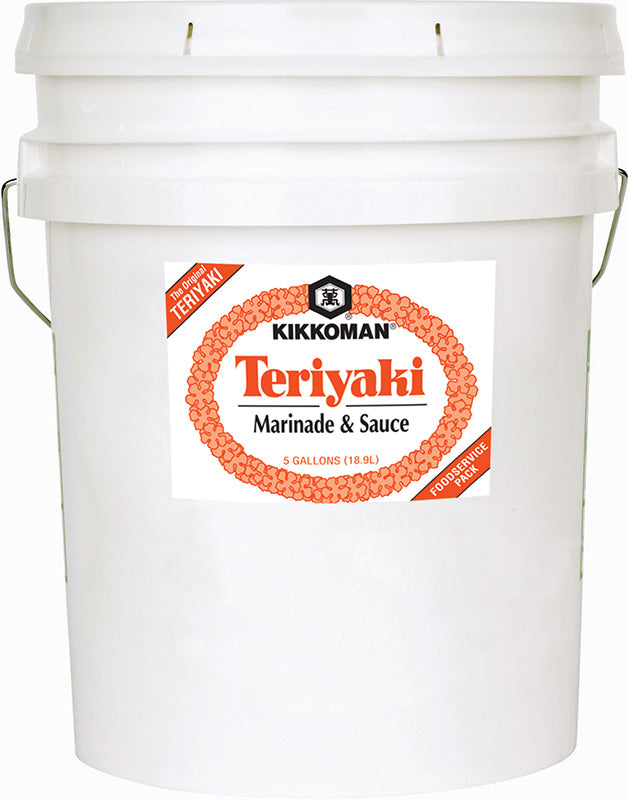 Kikkoman Teriyaki Sauce; 5 Gallon - High Mart Wholesale