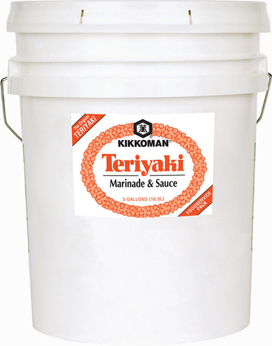 Kikkoman Teriyaki Sauce; 5 Gallon - High Mart Wholesale