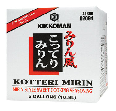 Kikkoman Kotteri Mirin; 5 Gallon - High Mart Wholesale