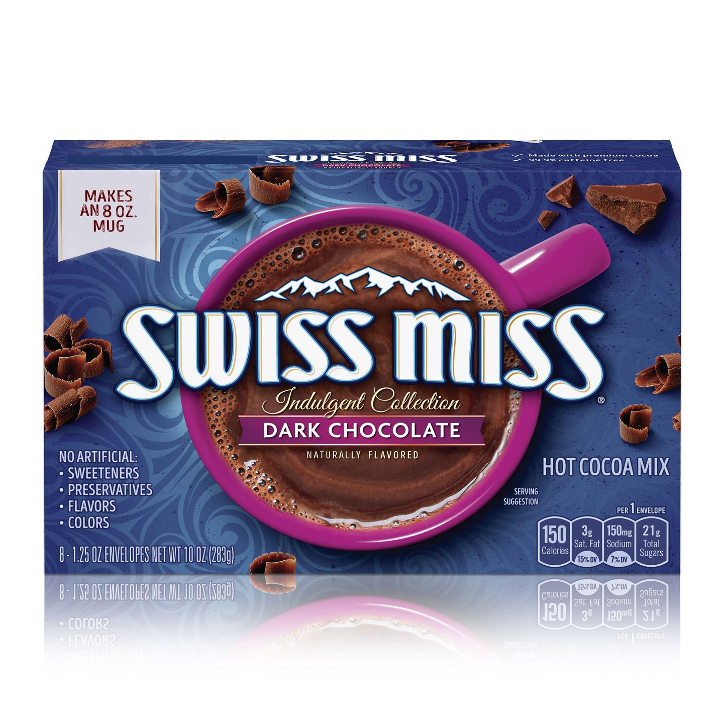 Swiss Miss Dark Chocolate Snsn Envelope; 10 Ounces; 12 Per Case