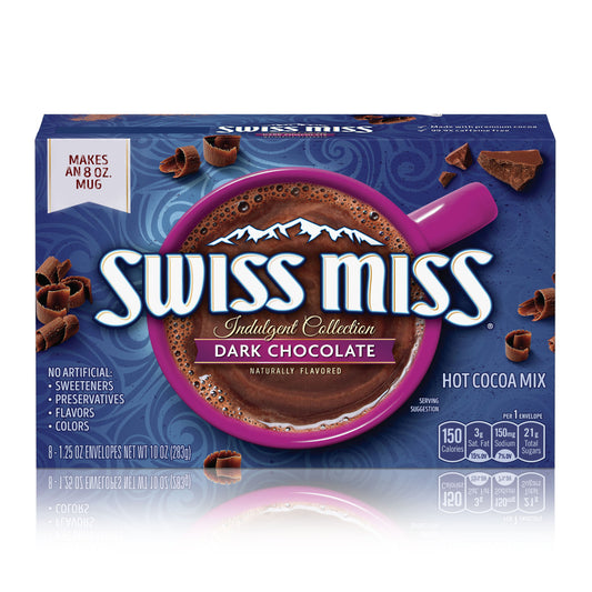 Swiss Miss Dark Chocolate Snsn Envelope; 10 Ounces; 12 Per Case