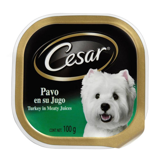 Cesar Canine Cuisine With Turkey In Meaty Juices; 3.5 Ounce; 24 Per Case