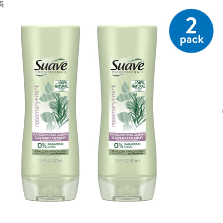 Suave Professionals Rosemary + Mint Conditioner; 12.6 Fluid Ounces; 6 Per Case