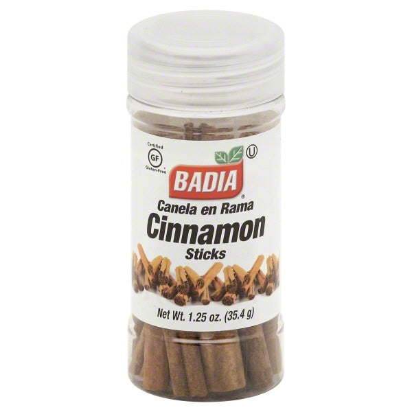 Badia Cinnamon Sticks; 1.25 Ounces; 8 Per Case