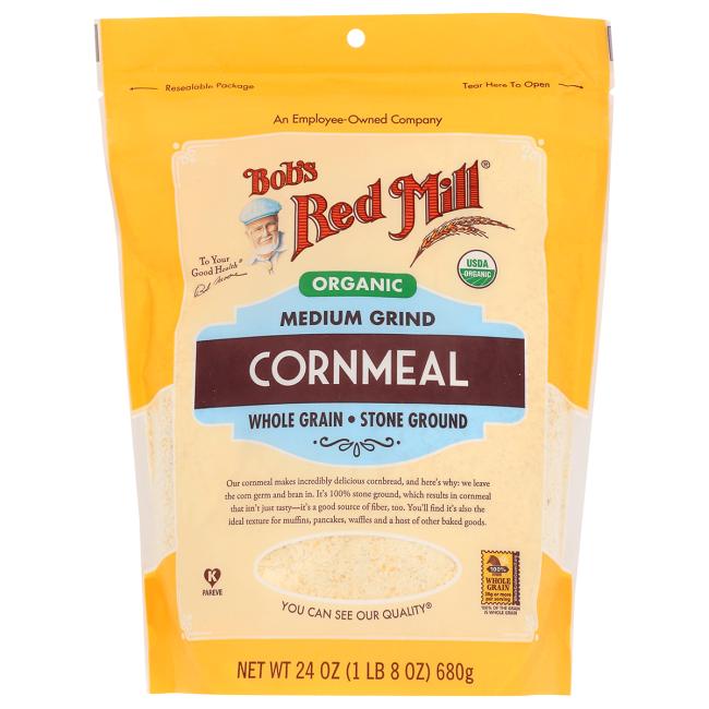 Bob's Red Mill Natural Foods Inc Cornmeal Medium Grind; 24 Ounces; 4 Per Case