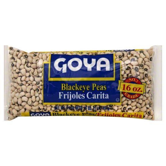 Goya Black Eyed Peas Dry Bagged; 16 Ounces; 24 Per Case