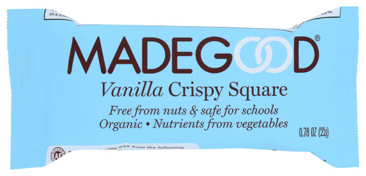 Madegood Vanilla Crispy Square Bulk; 0.78 Ounces; 42 Per Case - High Mart Wholesale