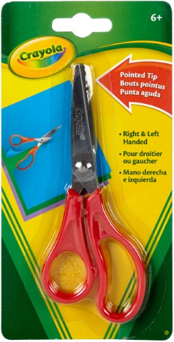 Crayola Scissors Pointed Tip Metal; 1 Count; 12 Per Case - High Mart Wholesale