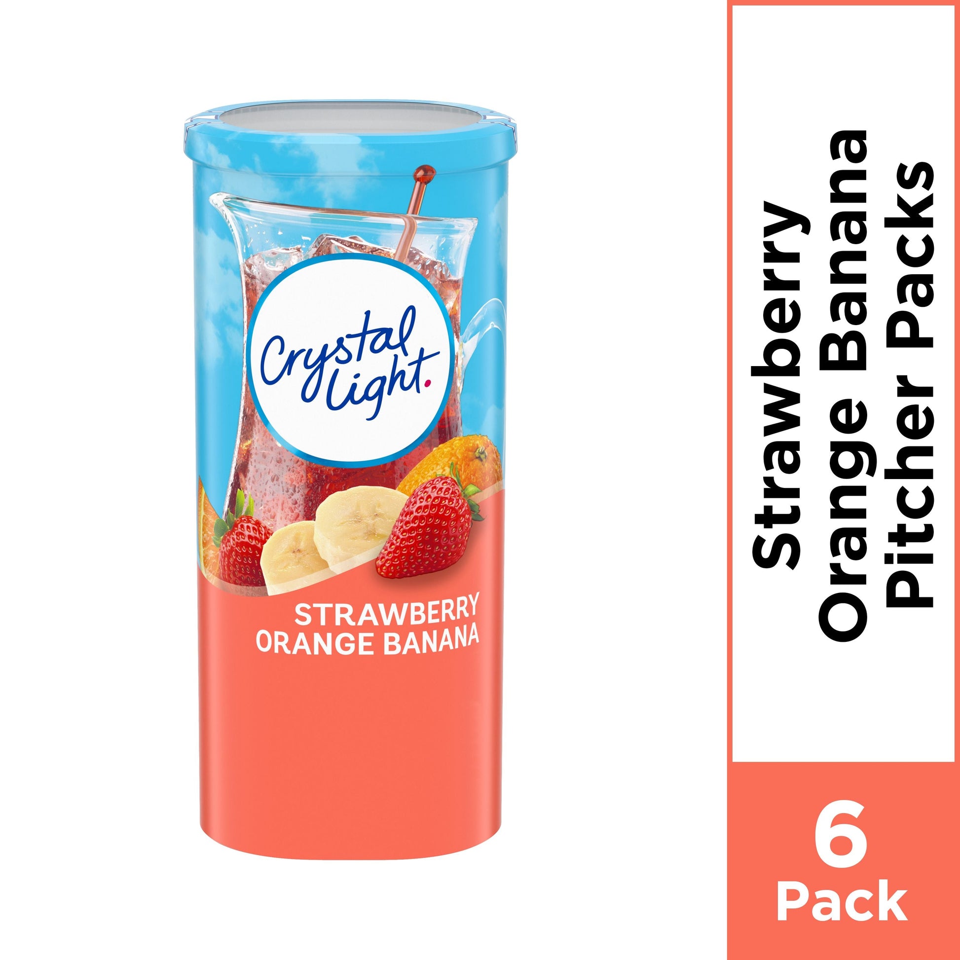 Crystal Light Crystal Light Strawberry/Orange/Banana; 2.4 Ounces; 12 Per Case - High Mart Wholesale