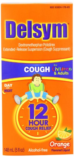 Delsym Extended Release Suspension Child Orange; 5 Fluid Ounce; 3 Per Box; 4 Per Case - High Mart Wholesale