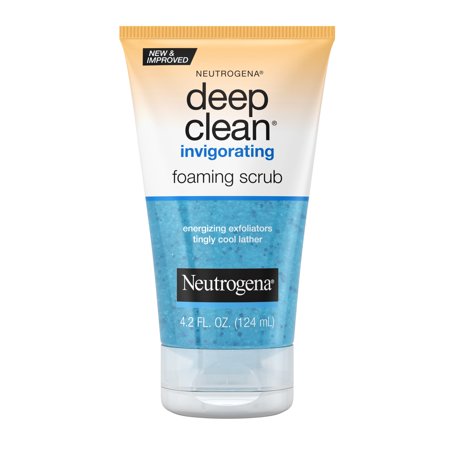 Neutrogena Deep Clean Foam Scrub; 4.2 Fluid Ounces; 3 Per Box; 4 Per Case